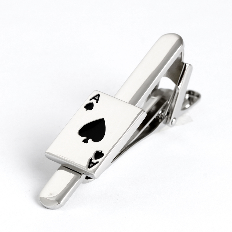 Cuff links tie clips personalized cufflink and tie clip sets engraved A