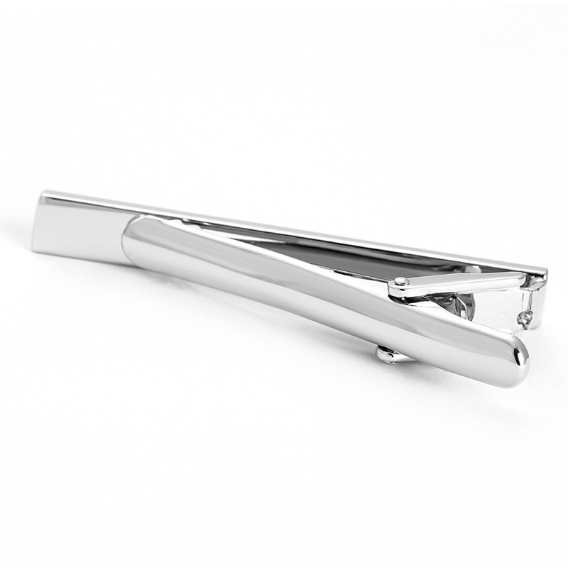 Wholesale silver tie clip brass metal tie bar blanks