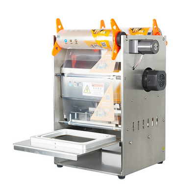 2021 new model Semi Automatic Manual Lunch Box Food Tray Sealing Packing Machine,Tray Sealer