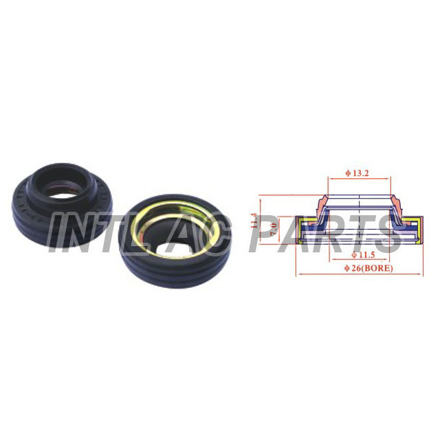 INTL-SS078 AC compressor Gasket Seal kit oil shaft seal for Daewoo V5 CR14 CVC165 CVC185 SC06 SCS06 DCW17 SD5H13 SD7H15 SD7V16