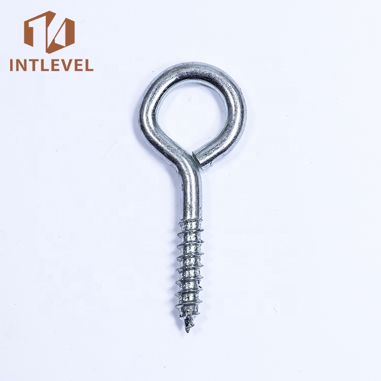 Steel Galvanized Eye Hook Wood Screws/Pigtail Screw Hook