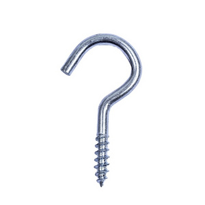 Steel Galvanized Eye Hook Wood Screws/Pigtail Screw Hook