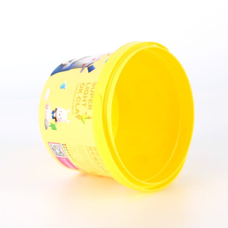 PP Disposable IML Packaging Round Frozen Yogurt Plastic Cups Container with handle