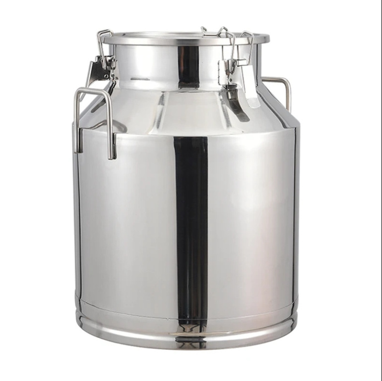 Hot Sell 20L 40L 50L Dairy Farm Stainless Steel Mini Milk Cans