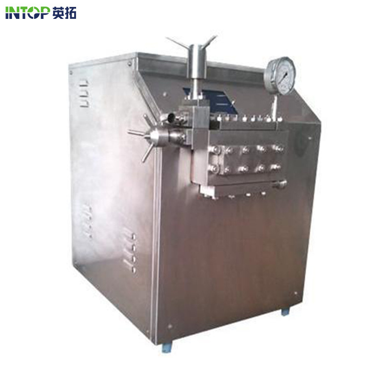 Factory price high pressure cream homogenizer fresh milk yogurt homogenizer Honey juice homogenizer