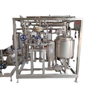 1000L flash pasteurization UHT small tunnel milk beverage juice plant sterilizer machine Price