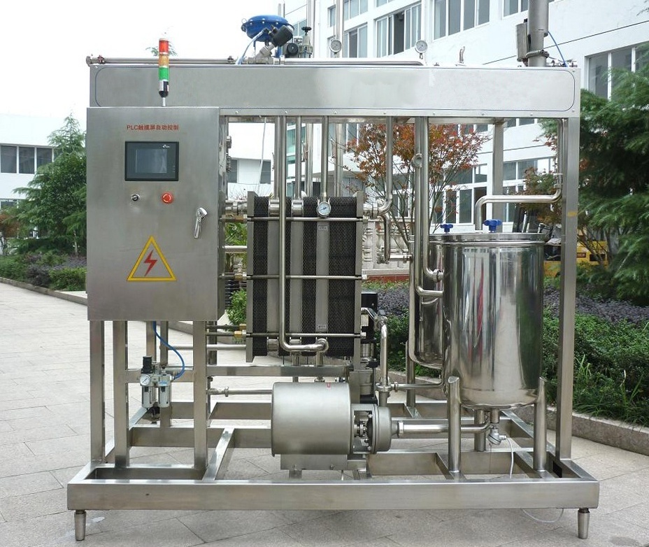 1000L flash pasteurization UHT small tunnel milk beverage juice plant sterilizer machine Price