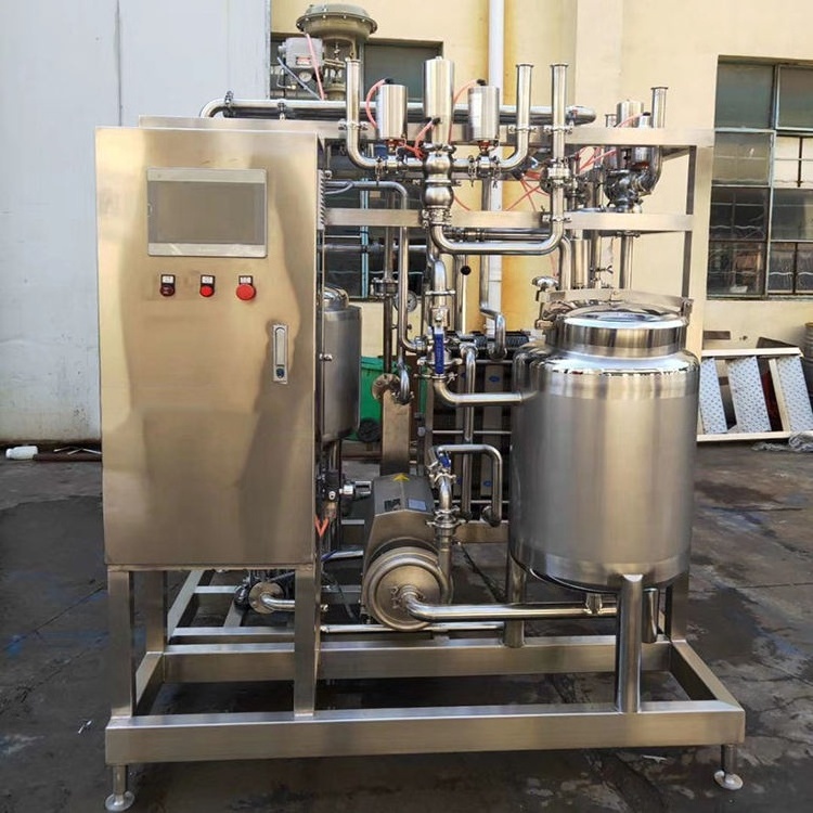 1000L flash pasteurization UHT small tunnel milk beverage juice plant sterilizer machine Price