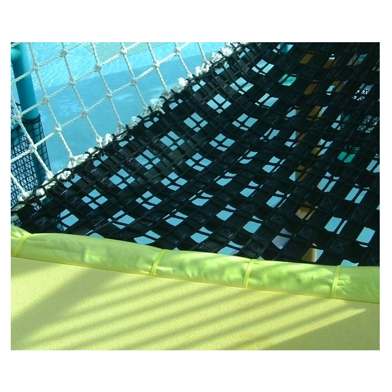 Custom durable small mesh outdoor webbing hammock net with lower production MOQ