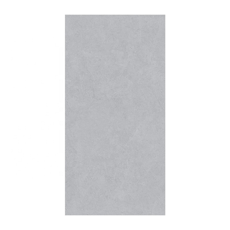 750x1500mm/600x1200mm/800x800mm full body marble porcelain tile light grey infinite striation concise and plain living room tile