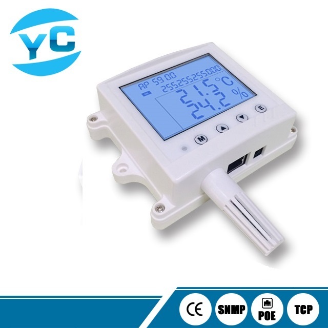 Modbus Tcp Digital Temperature And Humidity Sensor RJ45 Port