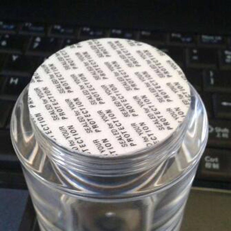 Custom Self Adhesive Pressure Seal Gasket Sensitive Bottle Jar Seal Foam Induction Liner