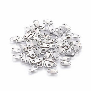 Metal Chain Tab Clasps Tabs Connector for Jewelry Findings