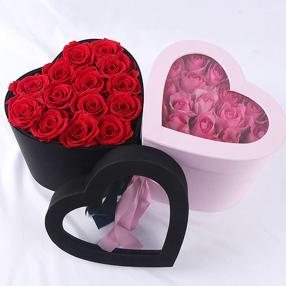 INUNION China Factory Hot Sale Gift Box Big Double Layer Flower Box