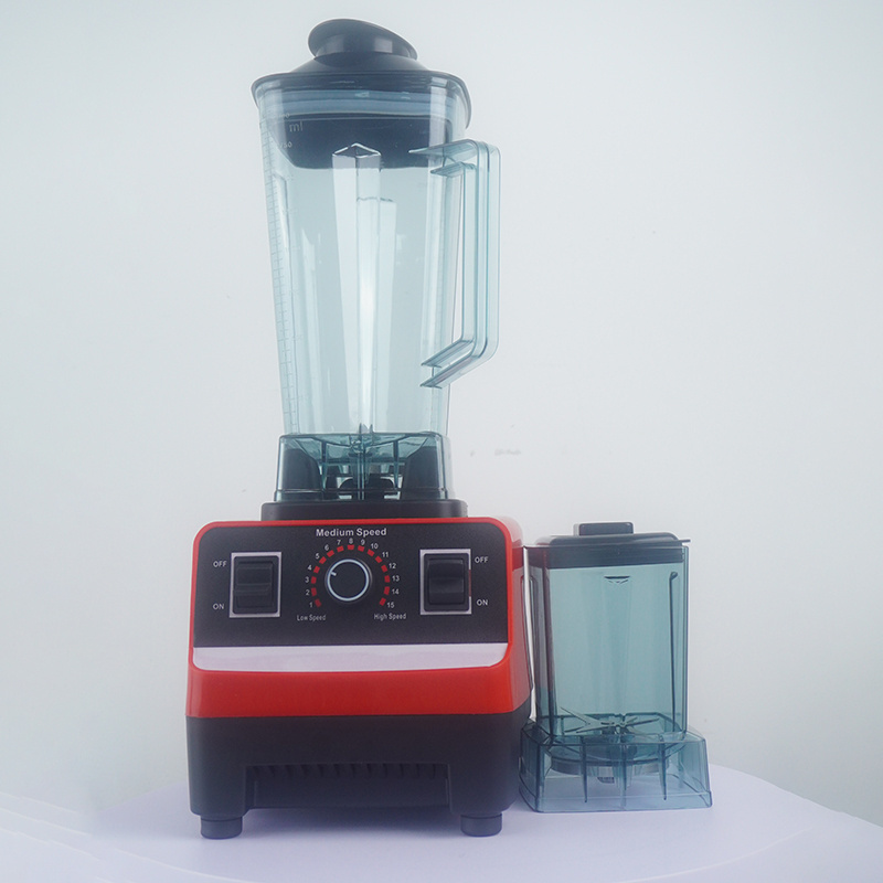 2 in 1 2l 500w Red Multi-purpose Juicer Blender and Mixer Machine