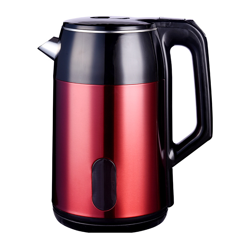 2.3l 1500w Household Hot Selling Customization Red Stainless Steel Electric Kettle 360 Degree Cordless Electric Kettle