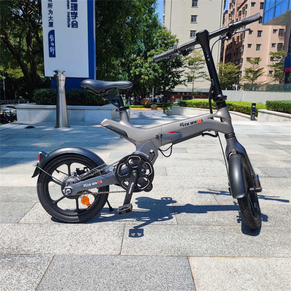 Ebike Electric Bike Free Shipping Mini Smart Bluetooth Device Smart App Korean Foldable Ebike