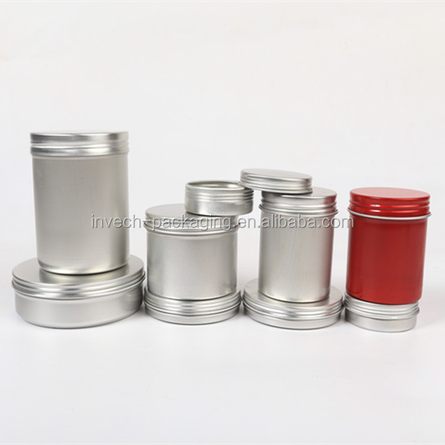 2oz aluminum tin container for hair wax and pomade,shoe polish tin can