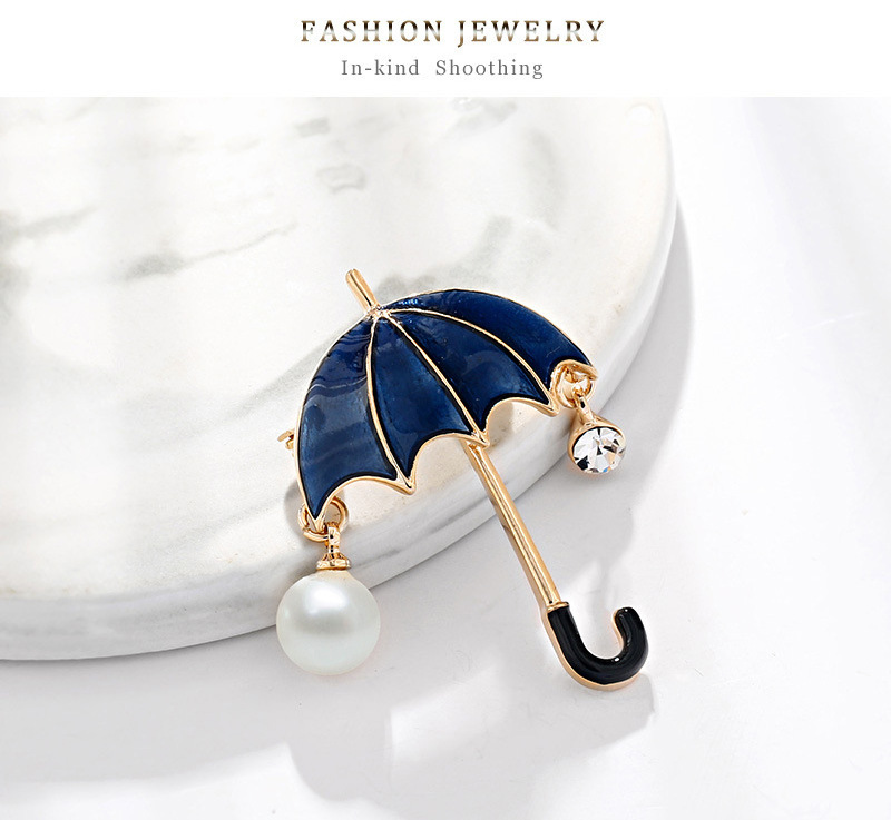 AL464 fashion umbrella brooch Enamel brooch pin jewelry wholesale