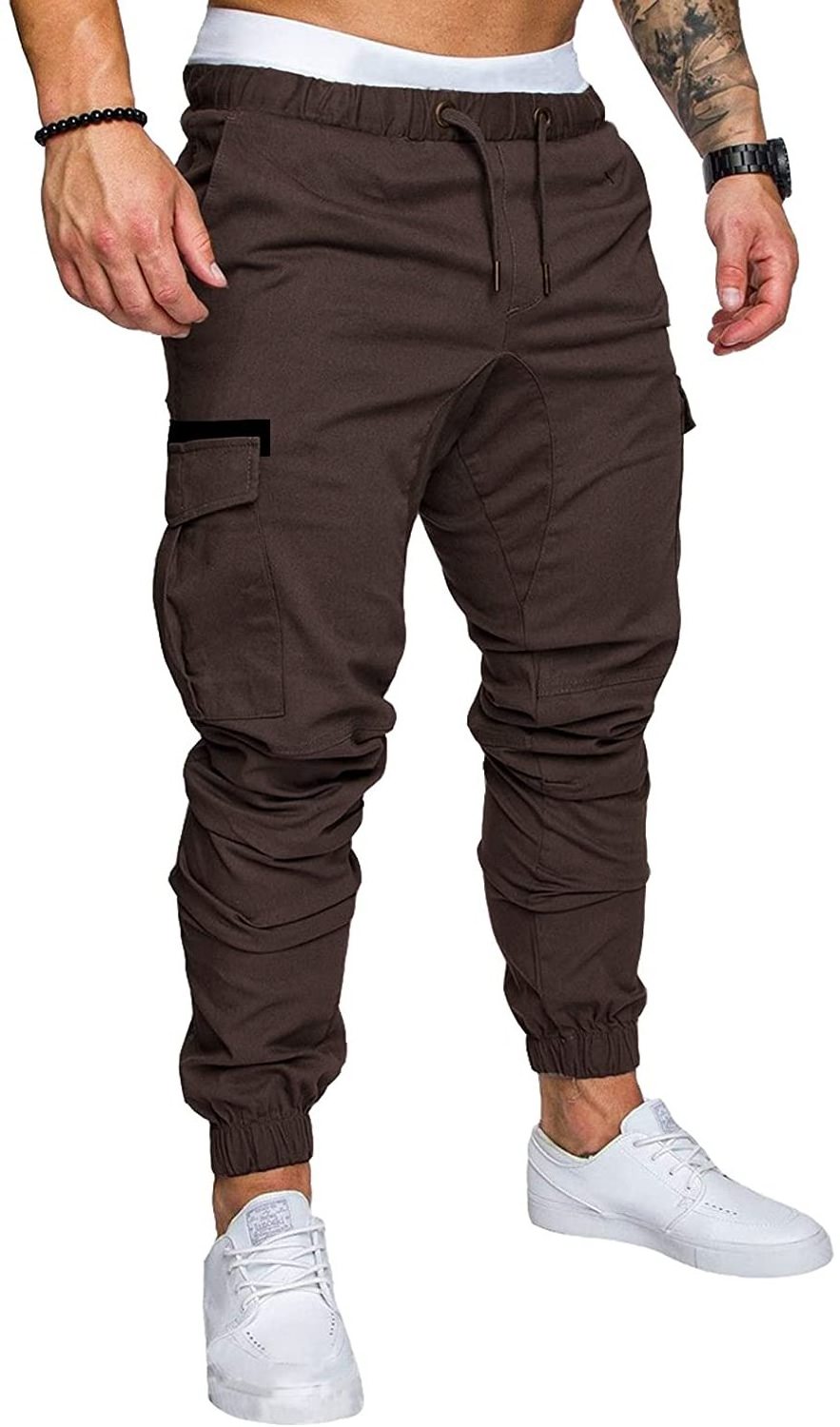 Mens Fleece Custom Jogger Wholesale Top Quality Cool Style 100% Soft Cotton Sweatpants Trousers / Pants Flat Front Regular