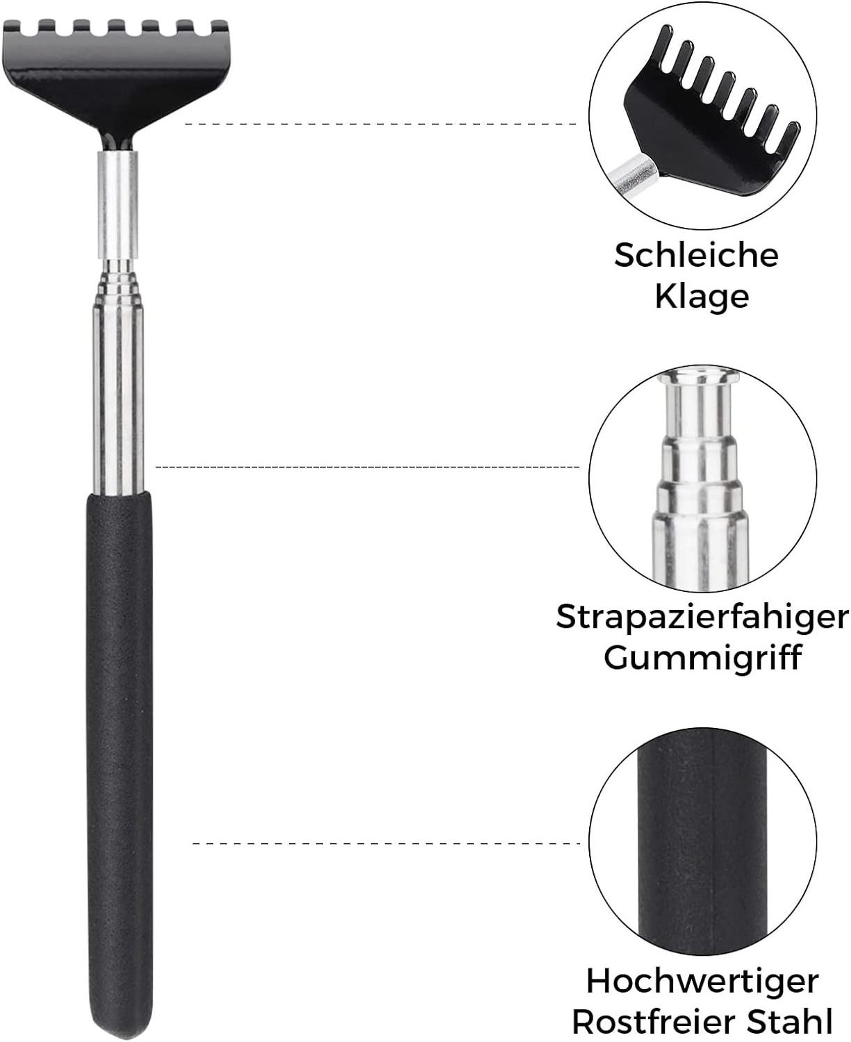 Best Quality Portable Stainless Steel Telescopic Back Scratcher Extendable Back Scratcher for Sale at Best Prices