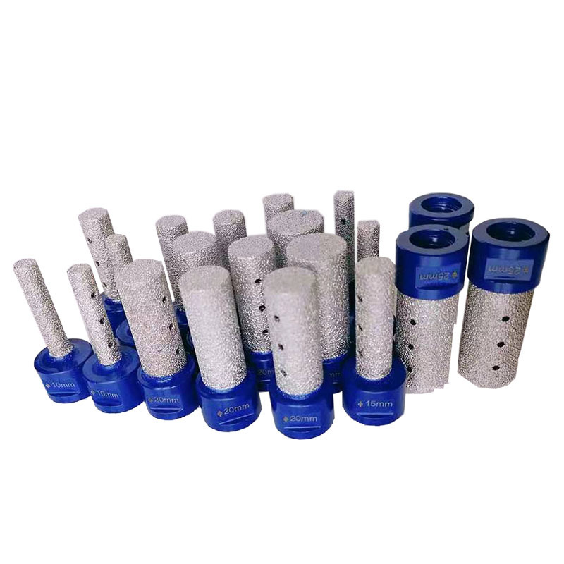 IVD-2305 Diamond Finger Bits Milling Bits with M14 Thread for Enlarge Holes On Granite Marble Ceramic Tile