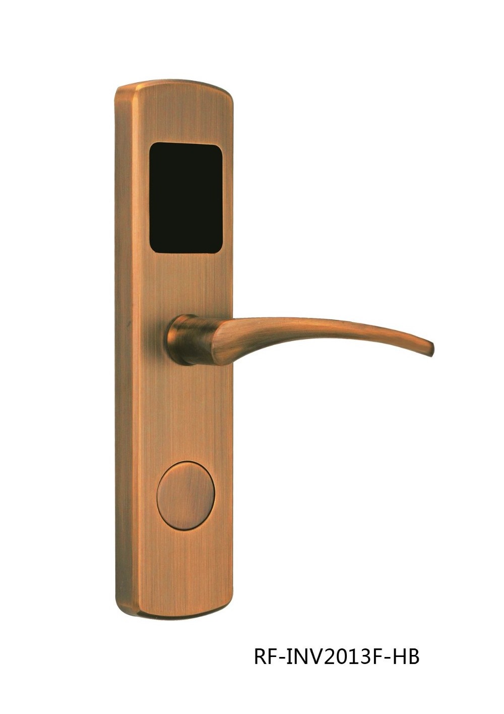 Zinc Alloy Smart European Mortise card Lock With Narrow Panel