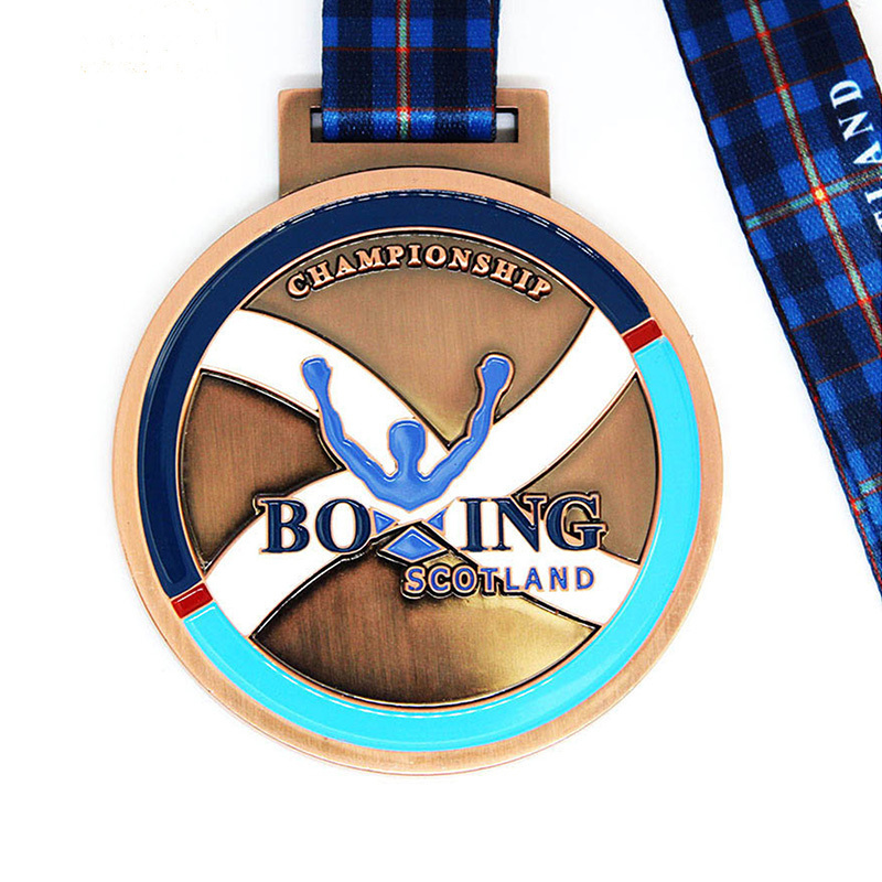 Modern olym pic medals custom promotional cheap metal crafts Design your own sport metal logo marathon running medal