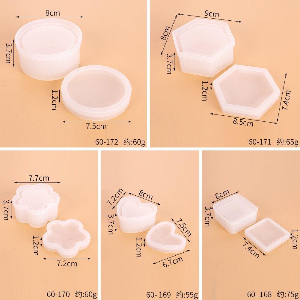 Custom Designs Silicone Resin Molds Epoxy Mold for DIY Jewelry Holder Decorative Tray