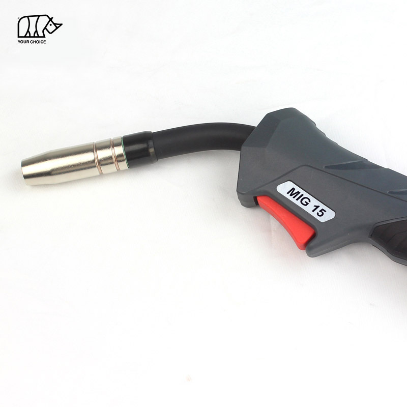 INWELT Good Price CE Euro Adapter 180Amp 3M 4M 5M Gas Air Cooled MB15 15AK Mig Welding Torch With Contact Tip