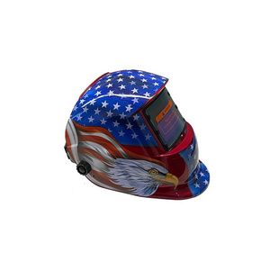 INWELT Cheap Custom Sticker Decals Weld Mask Safety Solar Power Auto Darkening Automatic Welding Helmets