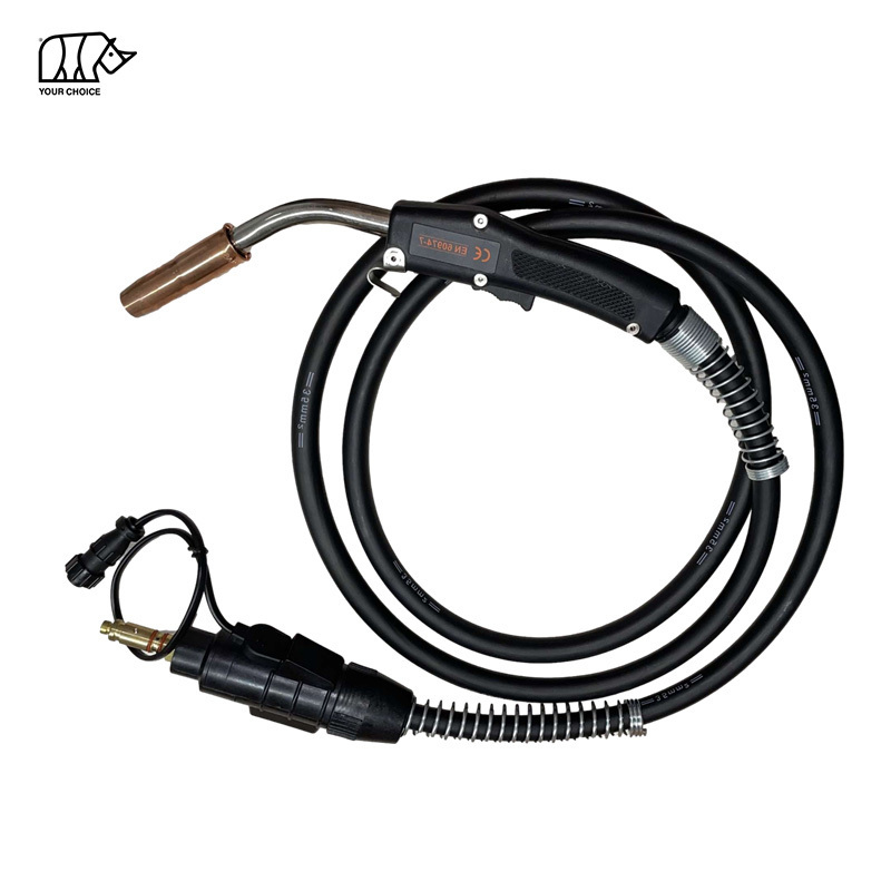 Professional Manufacturer Factory Direct Sales Mig/Mag Co2 Gas Cooled Welding Gungood Flexibility Mig Welding Torch TT200