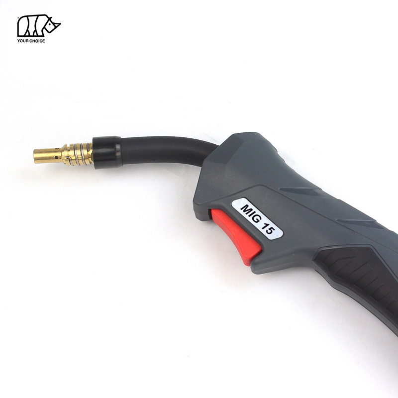 INWELT Good Price CE Euro Adapter 180Amp 3M 4M 5M Gas Air Cooled MB15 15AK Mig Welding Torch With Contact Tip