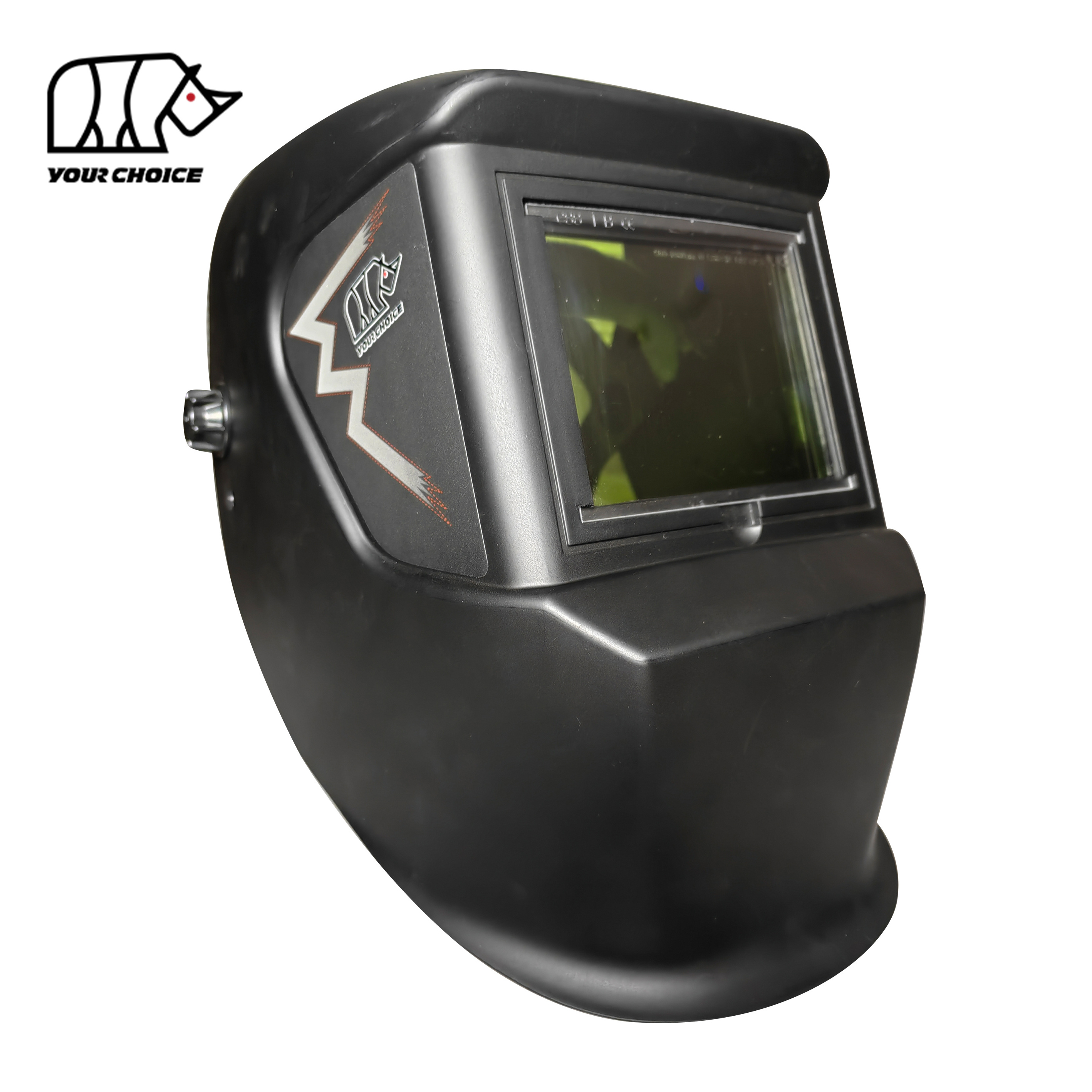 INWELT Custom Safety 2-in-1Eye Protection MIG TIG Solar Auto Darkening Fiber Laser Welding Helmet