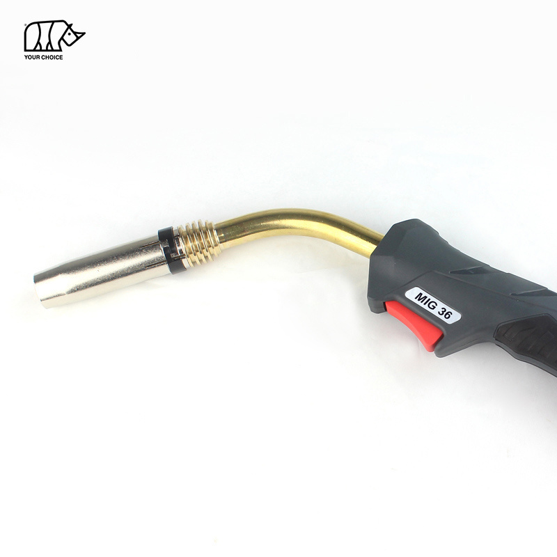 INWELT Changzhou Factory Industry Use Co2 Gas Cooled 36KD 360Amp Mig Mag Welding Torch For Sale