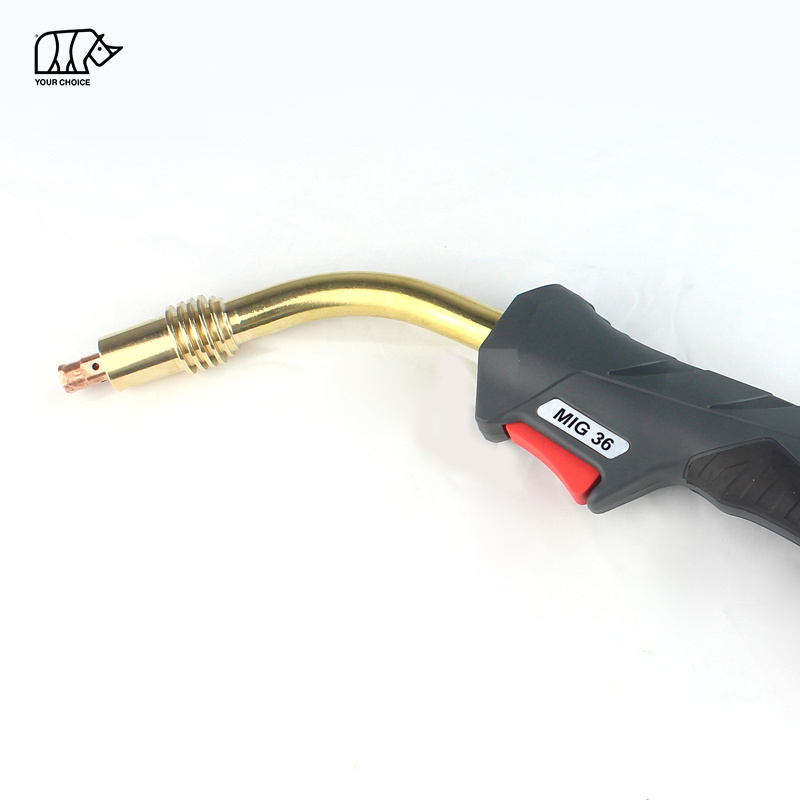 INWELT Changzhou Factory Industry Use Co2 Gas Cooled 36KD 360Amp Mig Mag Welding Torch For Sale