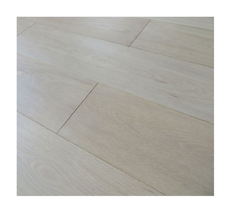 bleached White Oak Engineered Wood Flooring with white UV oil finish