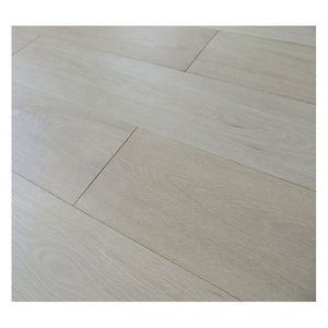 bleached White Oak Engineered Wood Flooring with white UV oil finish