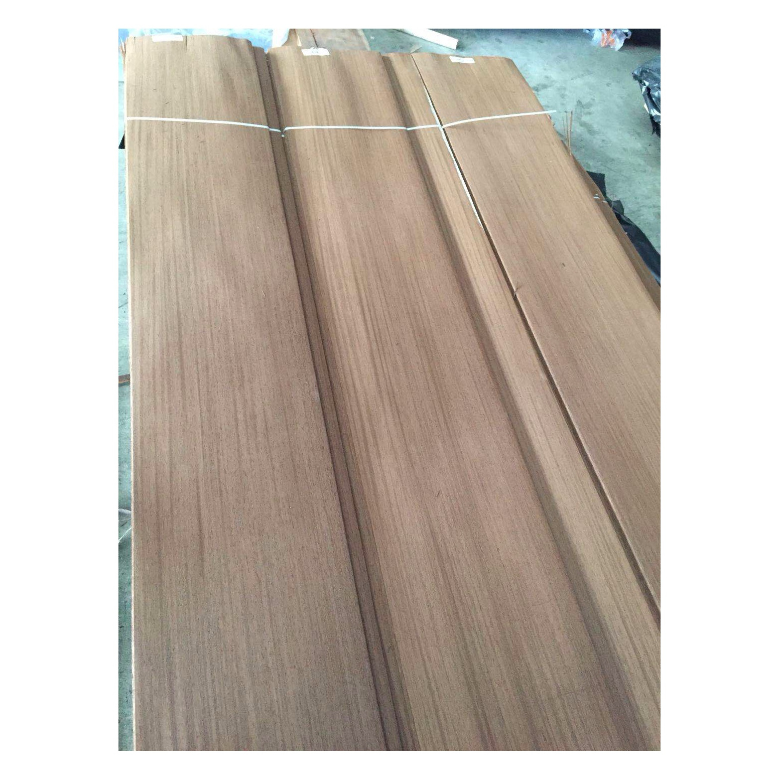 Natural Wenge Wood Veneer for bedroom furniture