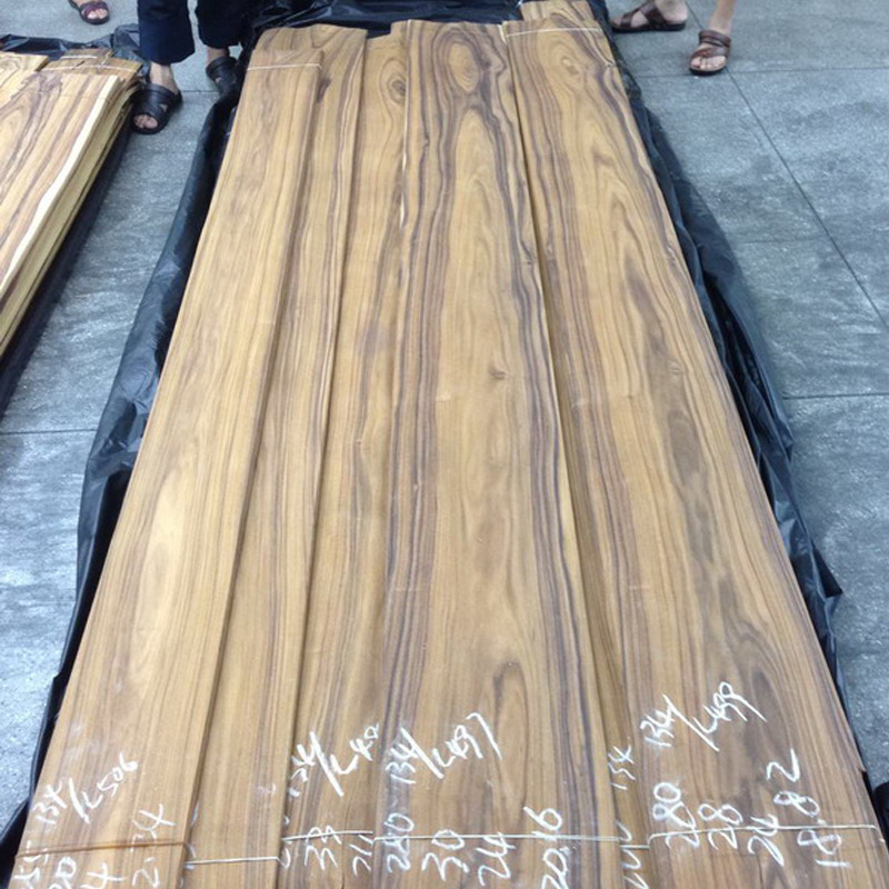 Sliced Brazil Santos Rosewood Wood Veneer For Decoration