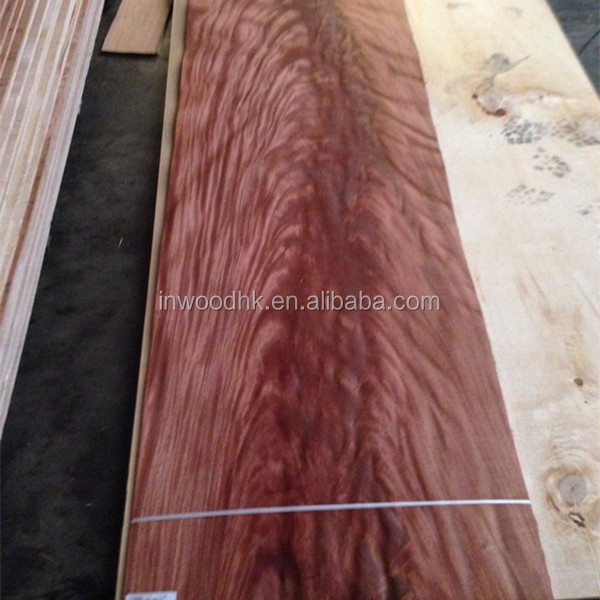 Natural African Mahogany Crotch Wood Veneer for Fancy Hotel Decoration