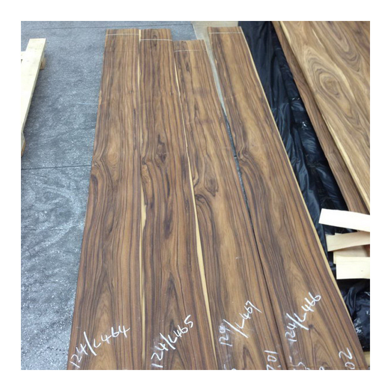 Sliced Brazil Santos Rosewood Wood Veneer For Decoration