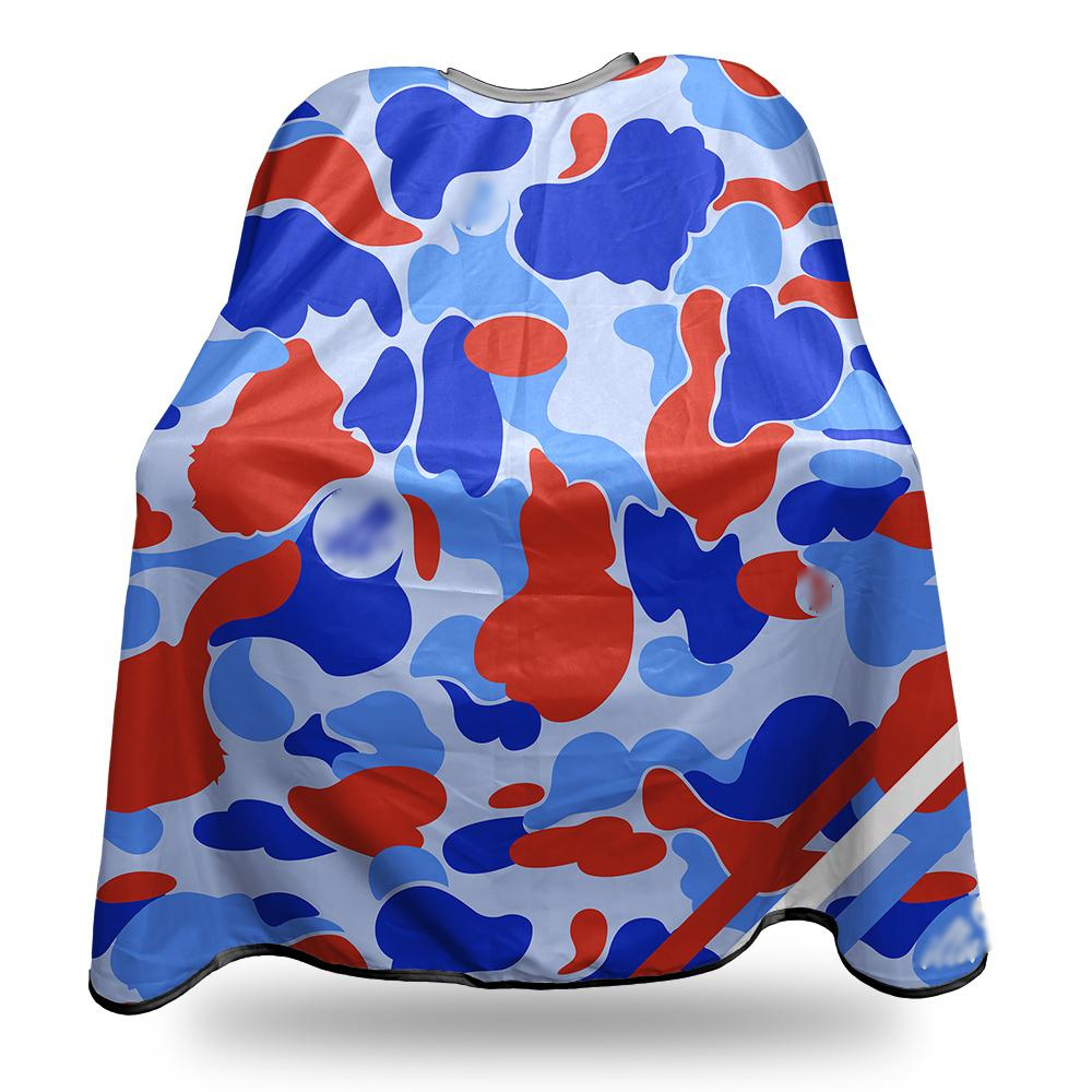 Inyint Cutting Cape manufacture custom Logo printed hair cutting salon sublimation waterproof fabric red camo barber capes cape