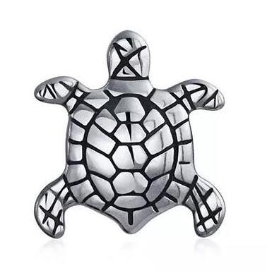 Fashion metal jewelry turtle animal bead charm