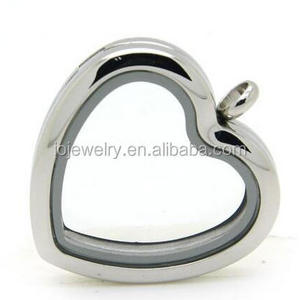 Small heart locket magnetic locket 316 stainless steel