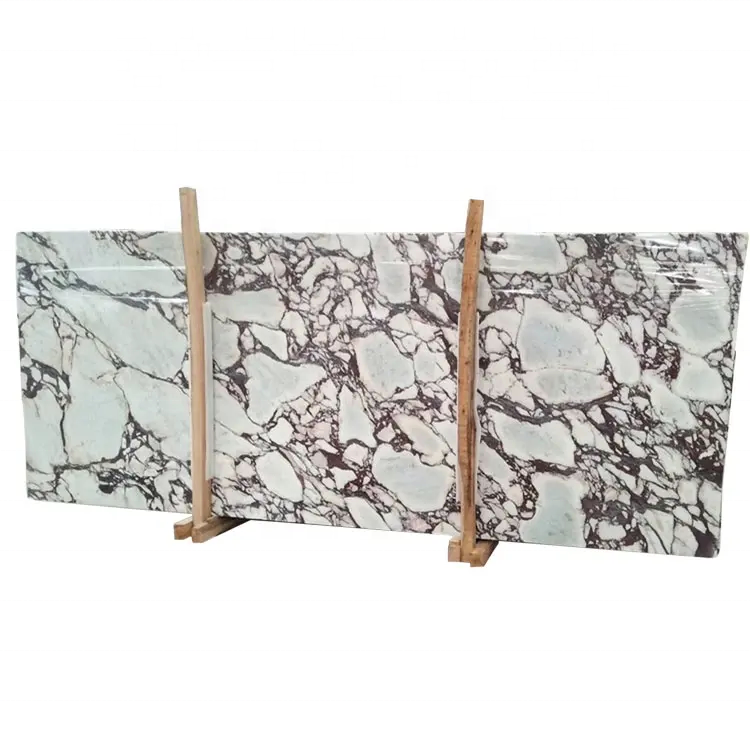 Wholesales Italy Calacatta Viola Calacatta Purple Marble Slabs Promotional Price Natural Marble Countertops For House