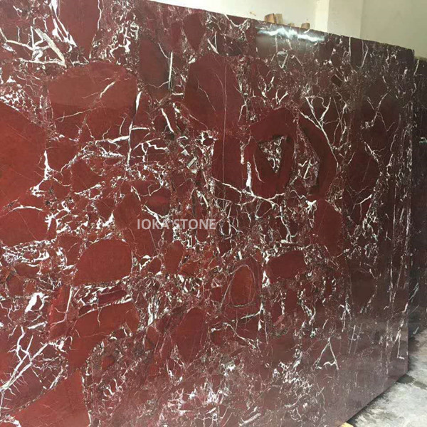 Rosa Levanto Marble Rosso Lepanto Marble Purple Red Marble Slab