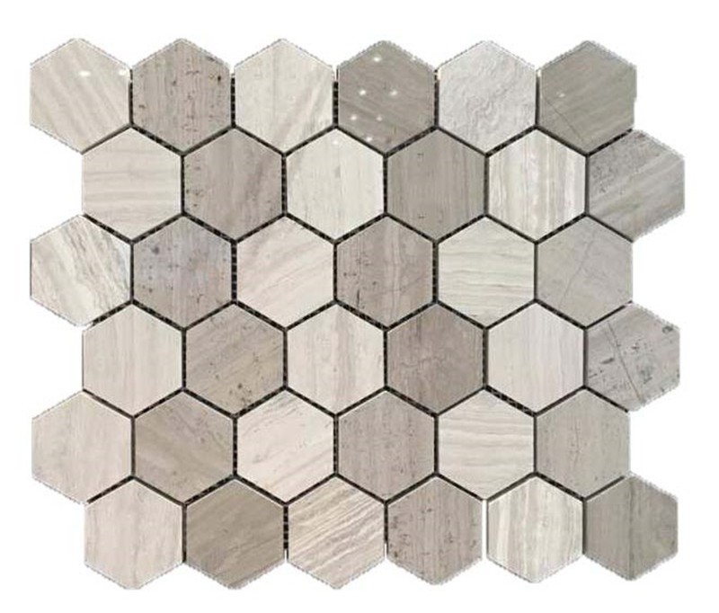 Herringbone Grey Wood Grain Marble Mosaic,Grey Wall Mosaic Tiles