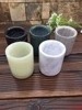 Beauty Jade Marble Candle Jars Onyx Candle Vase Stone Candle Holder