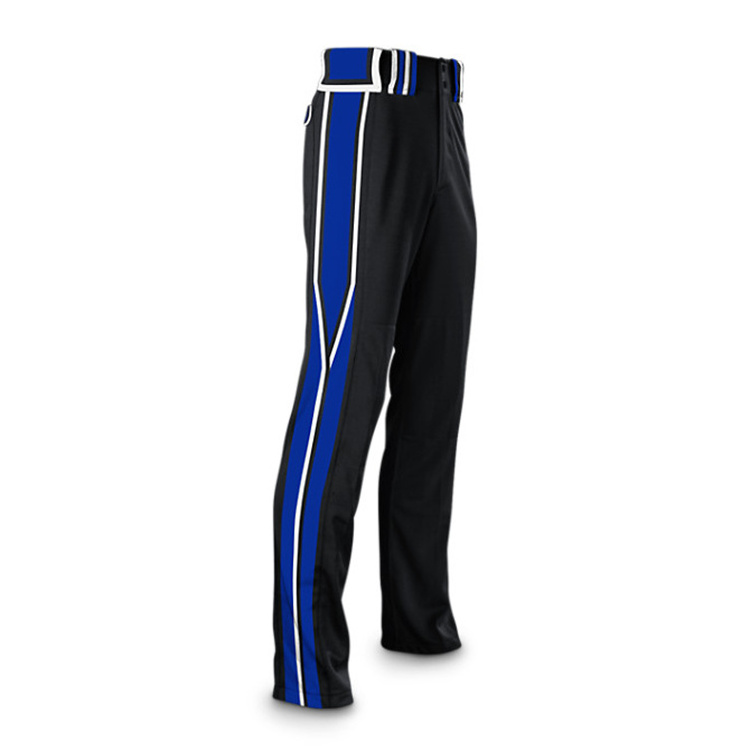 Wholesale Custom pinstripe Sublimated Baseball Pant pinstripe softball pants for men OEM high quality women softball pants